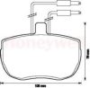 BENDIX 571379B Brake Pad Set, disc brake
